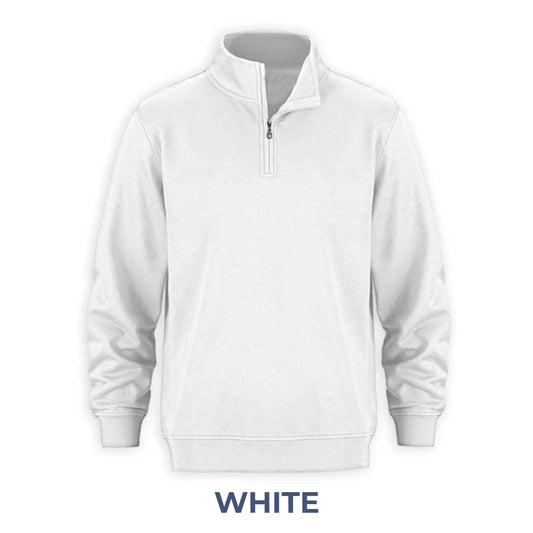 Custom Embroidery - Youth Quarter Zip Sweater