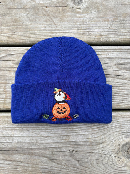 "Puffin Pumpkin" Beanie