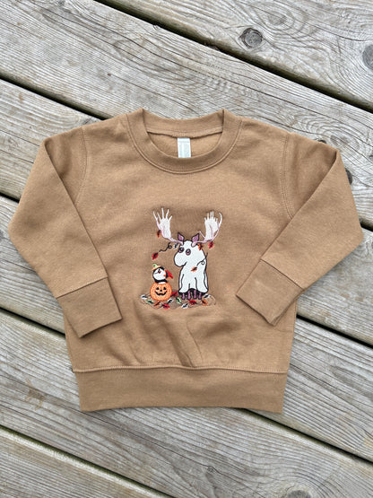 "Halloween Besties" Toddler Crewneck