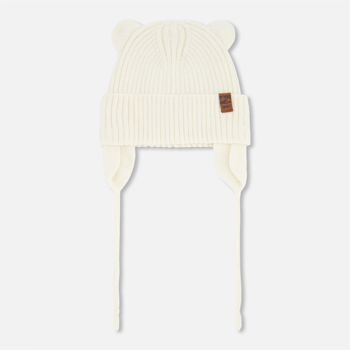 Custom Embroidery - Baby Knit Beanie With Ears