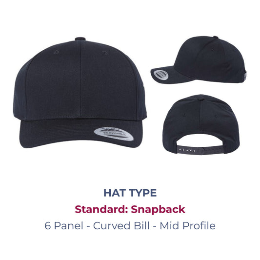 Custom Embroidery - Youth & Adult Hats
