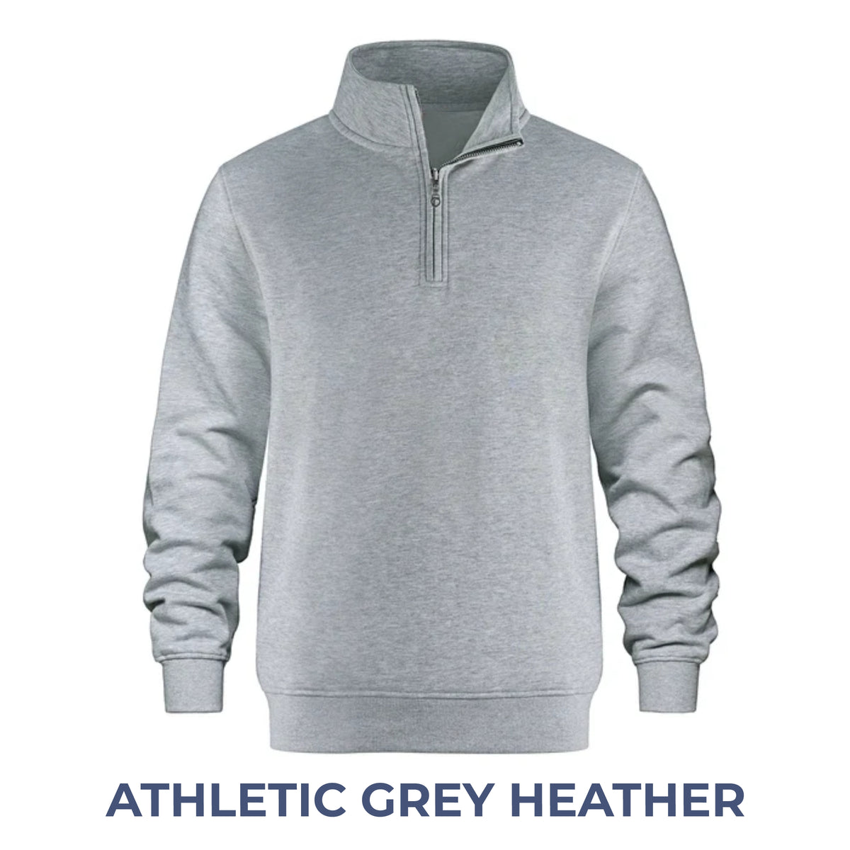 Custom Embroidery - Youth Quarter Zip Sweater