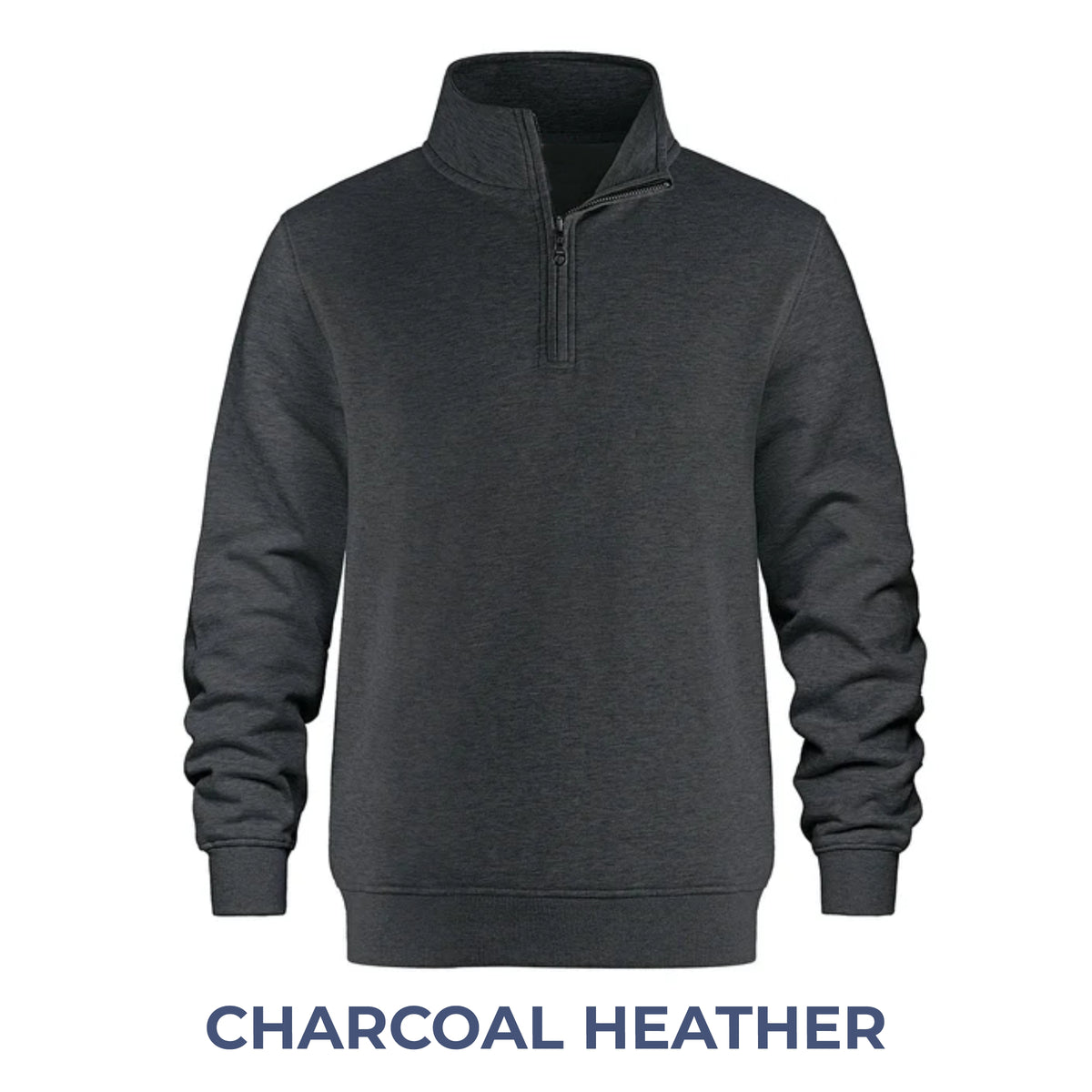 Custom Embroidery - Youth Quarter Zip Sweater