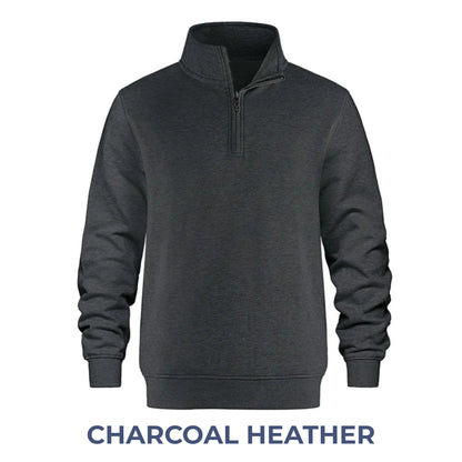 Custom Embroidery - Youth Quarter Zip Sweater