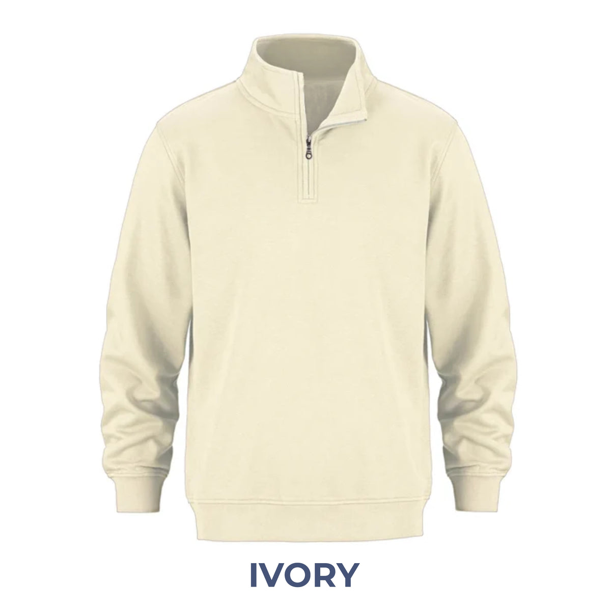 Custom Embroidery - Youth Quarter Zip Sweater
