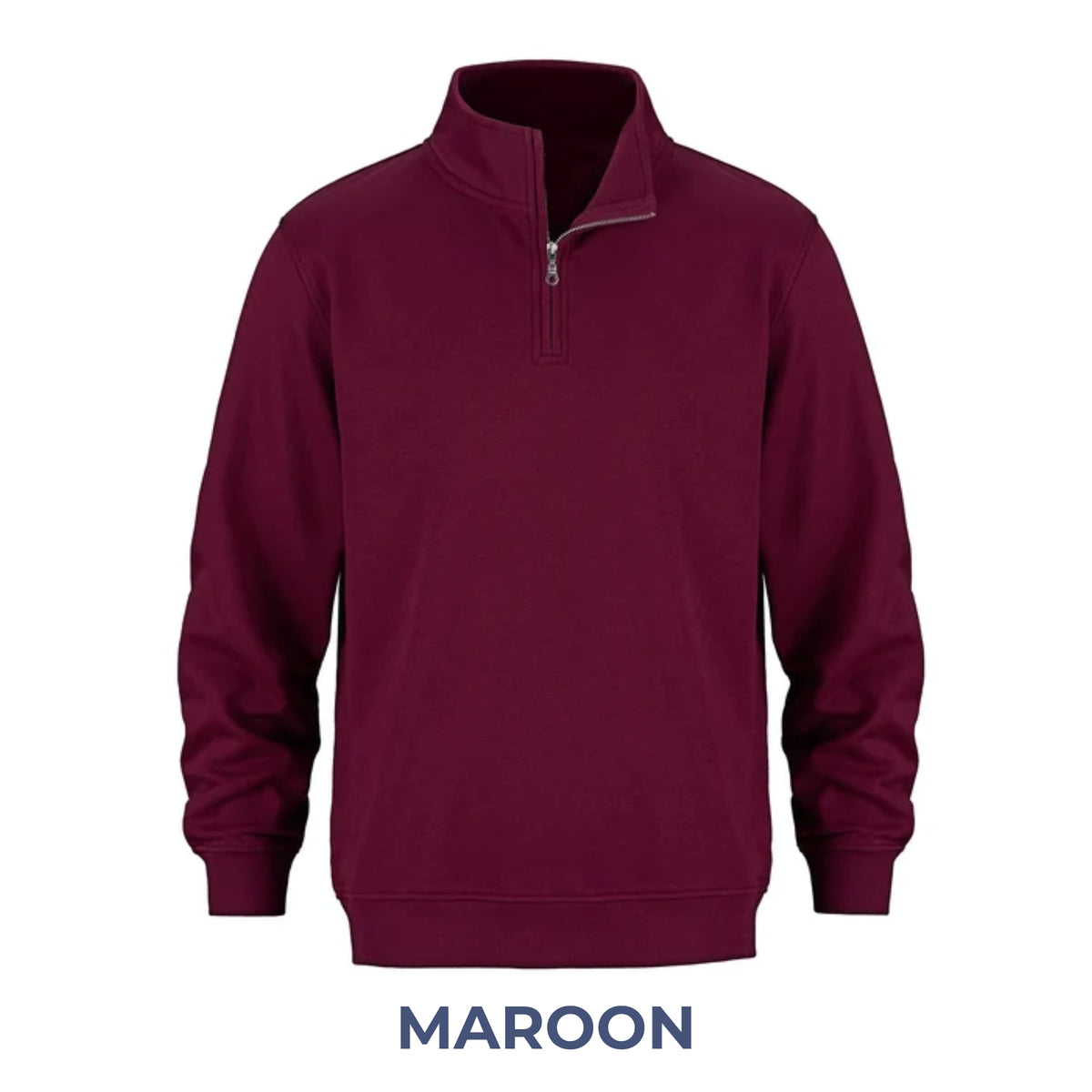 Custom Embroidery - Youth Quarter Zip Sweater