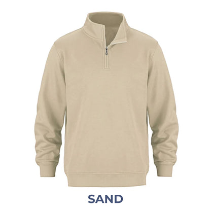 Custom Embroidery - Youth Quarter Zip Sweater