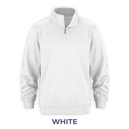 Custom Embroidery - Youth Quarter Zip Sweater
